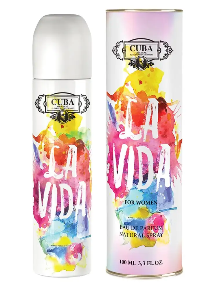 Perfume Cuba La Vida Edp 100ml Mujer (Aroma Como La Vide Es Belle de Lancome )